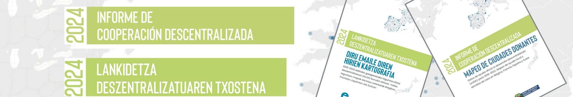 Euskal hiru hiriburuak eta lau udalerri, nazioarteko lankidetzako emaile nagusien artean