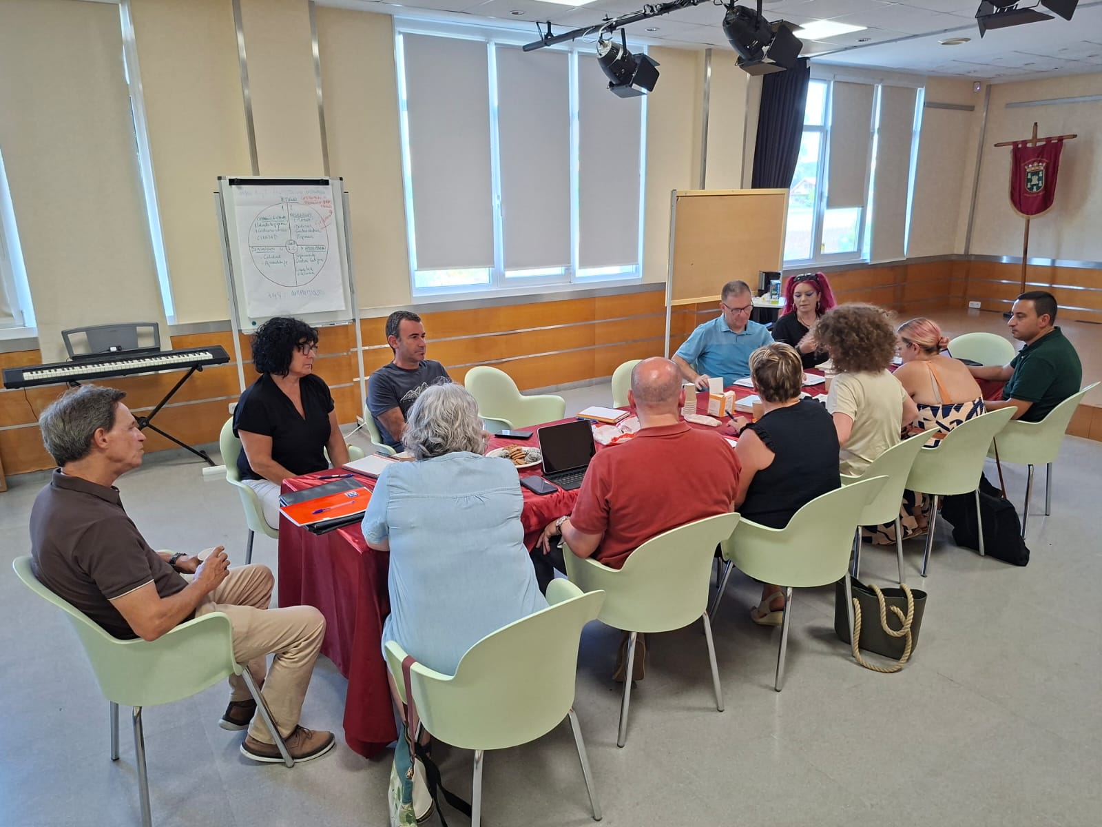 La Junta Directiva de Euskal Fondoa se re&uacute;ne en Elburgo/Burgelu para hacer seguimiento del Plan de Trabajo 2026
