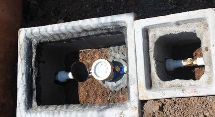 Instalación de sistema de agua potable en San Fernando y Santo Domingo